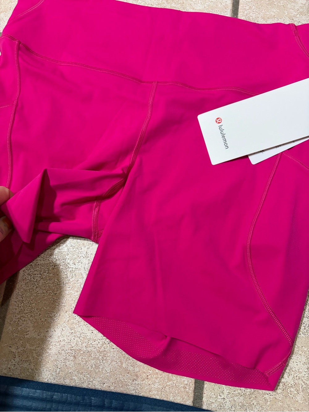 NWT Lululemon Fast and Free High-Rise Short 6" *Pockets (Pink Flare) Size 12 - Picture 4 of 9